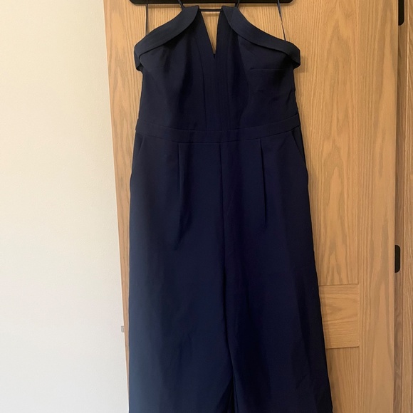 NWT Anthropologie Blue Jumpsuit Chic and Versatile - Picture 5 of 12